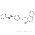 Naphthalenol,1-[2-[4-(2-phenyldiazenyl)phenyl]diazenyl]-) CAS 85-86-9